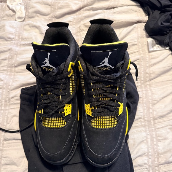Air Jordan 4 Retro Thunder 2023 Men's Size 12 DH6927-017 - Picture 2 of 7